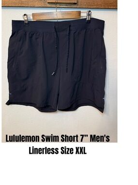 Lululemon Swim Short 7” Men's Linerless Size XXL
